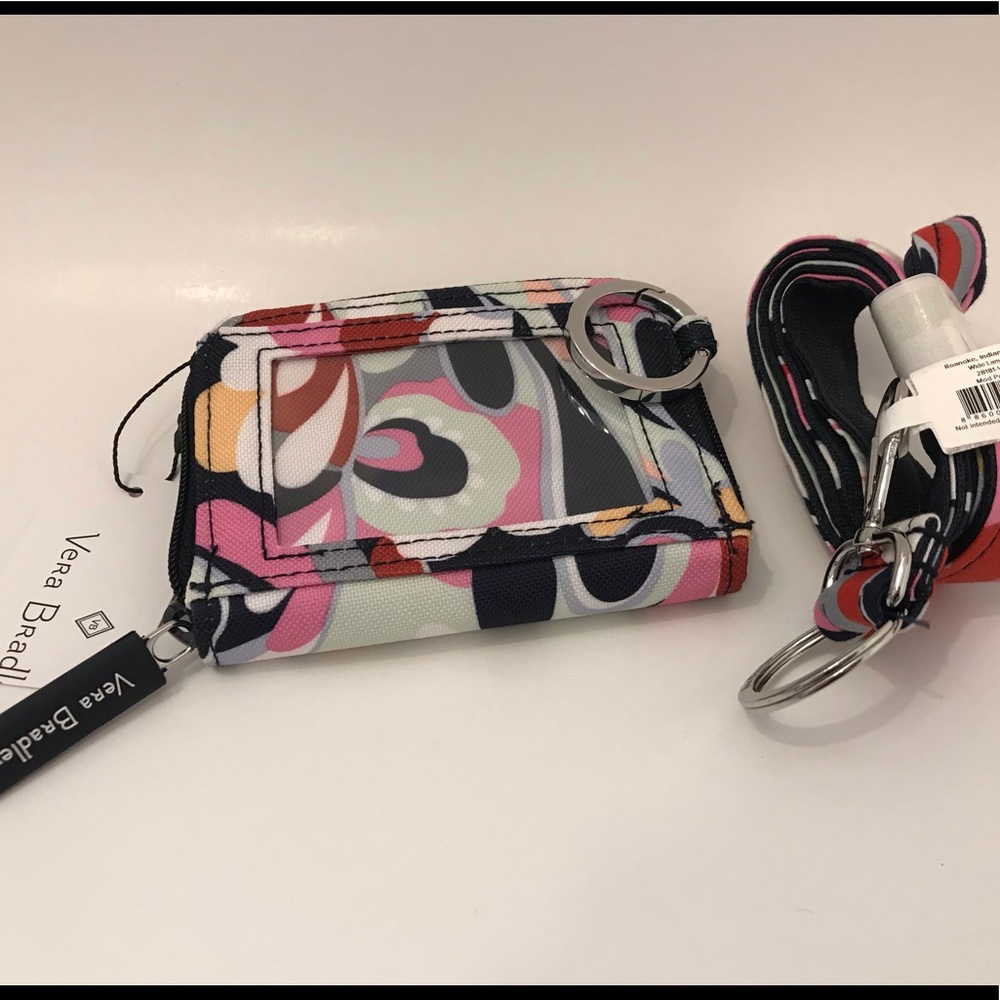 Vera Bradley Wallet and Lanyard Bundle!